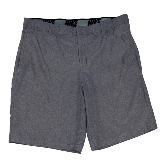 Nike Dri Fit Standard Fit Elastic Fitted Waist Gray‎ Men's Size 36 4 Pocket Golf - Picture 1 of 10